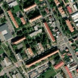 Satellite imagery of [Hodonín] brick yard chimney, CZ