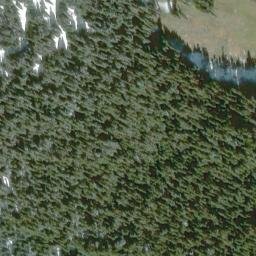 Satellite imagery of Skyline Divide, US