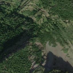 Satellite imagery of Ptarmigan Wall, US