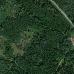 Satellite imagery of Jiříkovo Údolí [Petříkov-Těšínov] chapel sanctus t., CZ