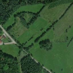 Satellite imagery of Jiříkovo Údolí [Petříkov-Těšínov] chapel sanctus t., CZ