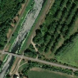 Satellite imagery of [Drnholec] church t., CZ