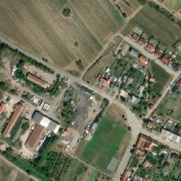 Satellite imagery of [Perná] church t., CZ