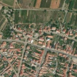 Satellite imagery of [Přítluky] church t., CZ