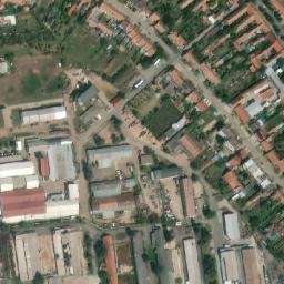 Satellite imagery of [Rakvice] church t., CZ