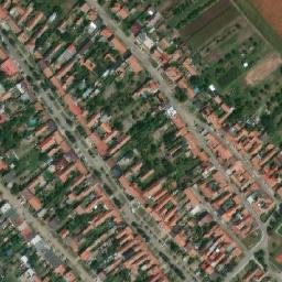 Satellite imagery of [Rakvice] church t., CZ