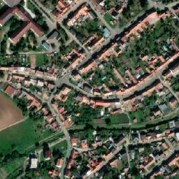Satellite imagery of [Dolní Bojanovice] church t., CZ
