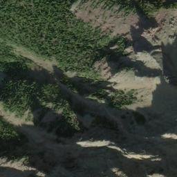 Satellite imagery of Ptarmigan Wall, US