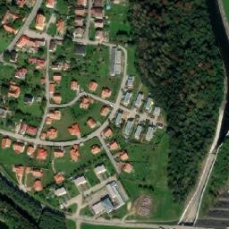 Satellite imagery of [Římov] castle t., CZ