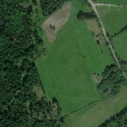Satellite imagery of Jiříkovo Údolí [Petříkov-Těšínov] chapel sanctus t., CZ
