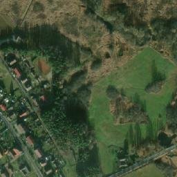 Satellite imagery of [Dvory nad Lužnicí] church t., CZ