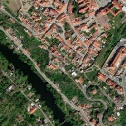 Satellite imagery of [Znojmo-město] town hall outlook t., CZ