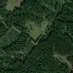 Satellite imagery of Jiříkovo Údolí [Petříkov-Těšínov] chapel sanctus t., CZ