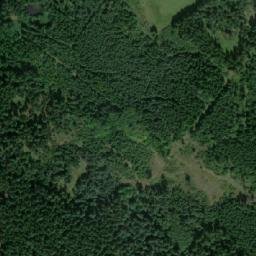 Satellite imagery of Jiříkovo Údolí [Petříkov-Těšínov] chapel sanctus t., CZ
