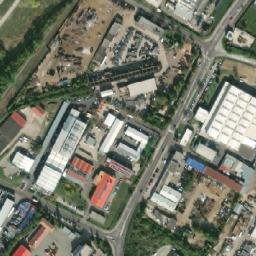 Satellite imagery of [Znojmo-město] former factory chimney, CZ