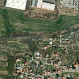 Satellite imagery of [Dyje] church t., CZ