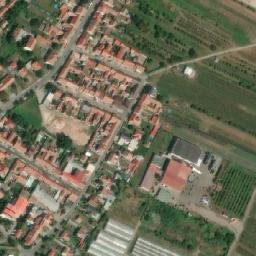 Satellite imagery of [Velké Bílovice] church t., CZ