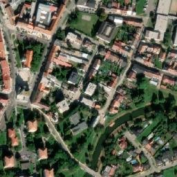 Satellite imagery of [Hodonín] city hall t., CZ
