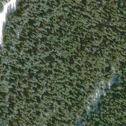 Satellite imagery of Cougar Divide, US