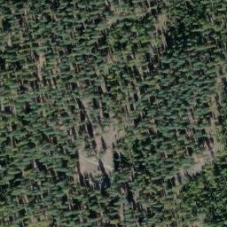 Satellite imagery of Yaak Mine, US