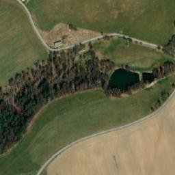 Satellite imagery of [Mojné-Rájov-Černice] church t., CZ