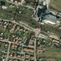 Satellite imagery of [Hodonice] church t., CZ