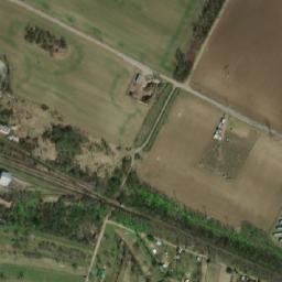 Satellite imagery of [Hodonice] church t., CZ