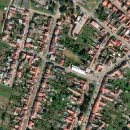 Satellite imagery of [Lužice u Hodonína] church t., CZ