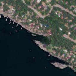 Satellite imagery of Dinner Point, CA