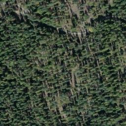 Satellite imagery of Yaak Mine, US