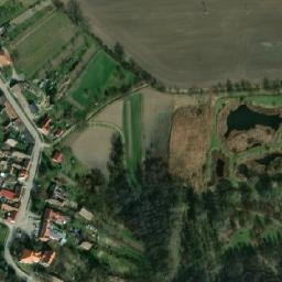 Satellite imagery of [Božice-České Křídlovice] church t., CZ