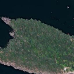 Satellite imagery of Dinner Point, CA