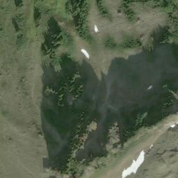 Satellite imagery of Lasiocarpa Ridge, US