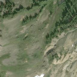 Satellite imagery of Lasiocarpa Ridge, US