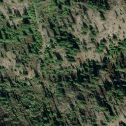 Satellite imagery of Cooper Butte Mine, US