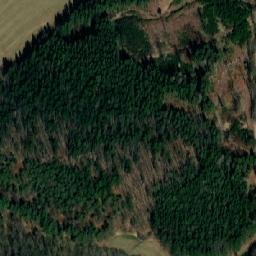 Satellite imagery of [Mojné-Rájov-Černice] church t., CZ