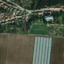 Satellite imagery of [Božice-České Křídlovice] church t., CZ