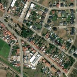 Satellite imagery of [Novosedly na Moravě] church t., CZ