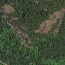 Satellite imagery of Mount Prevost, CA