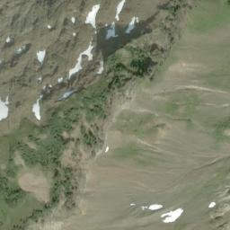 Satellite imagery of Lasiocarpa Ridge, US