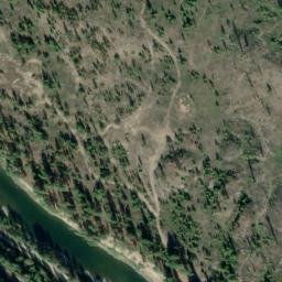 Satellite imagery of Cooper Butte Mine, US