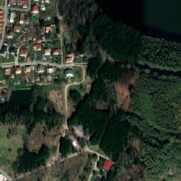 Satellite imagery of Jihostroj [Velešín] factory chimney, CZ