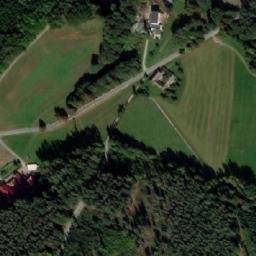 Satellite imagery of Trinity church t., CZ