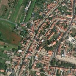 Satellite imagery of [Podivín] church t., CZ