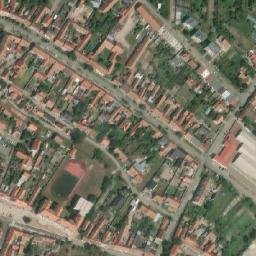 Satellite imagery of [Podivín] church t., CZ