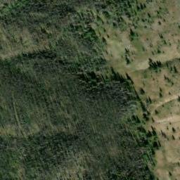 Satellite imagery of Rampart Ridge, US