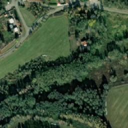 Satellite imagery of Olymp [Boletice-Kraví Hora] church t., CZ