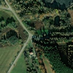 Satellite imagery of Olymp [Boletice-Kraví Hora] church t., CZ