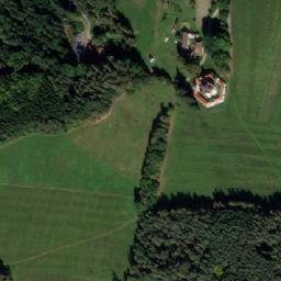 Satellite imagery of Trinity church t., CZ