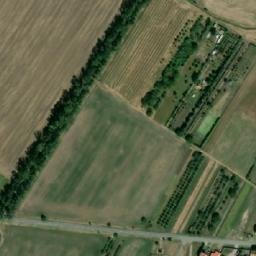 Satellite imagery of [Březí u Mikulova] church t., CZ